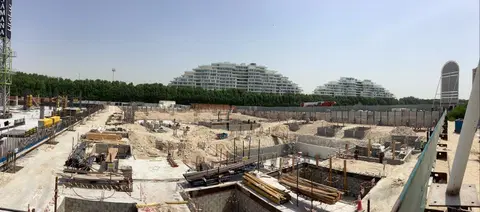 Samana Barari Views 2, Majan construction progress — 3 July 2025, 7.22% complete, photo 4 of 6