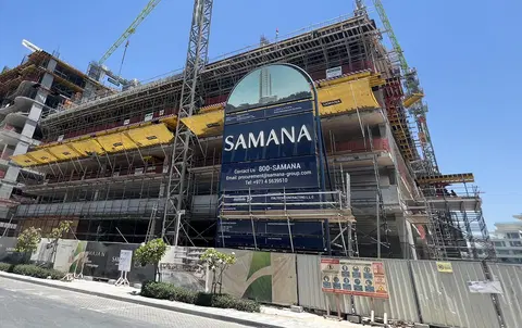 Samana Barari Views 2, Majan construction progress — 16 June 2026, 19.65% complete, photo 5 of 6