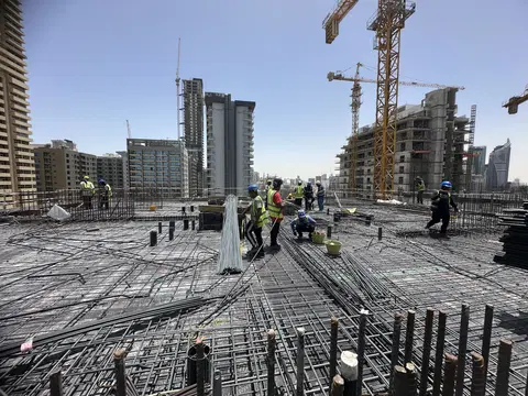 Ход строительства Cello, JVC District 18 — 21 мая 2026, готовность 26,65%, снимок 5 из 7