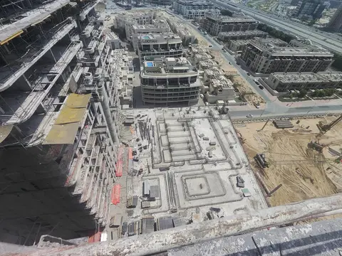 Cello, JVC District 18 construction progress — 4 September 2026, 38.98% complete, photo 10 of 11