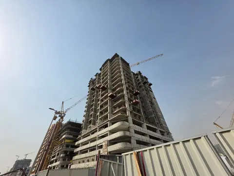 Ag 9ine, DubaiLand Residence Complex construction progress — 30 July 2026, 38.42% complete, photo 3 of 9