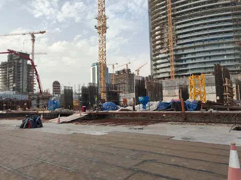 Ход строительства Aqua Dimore, Dubai Science Park — 22 апреля 2026, готовность 6,92%, снимок 4 из 4
