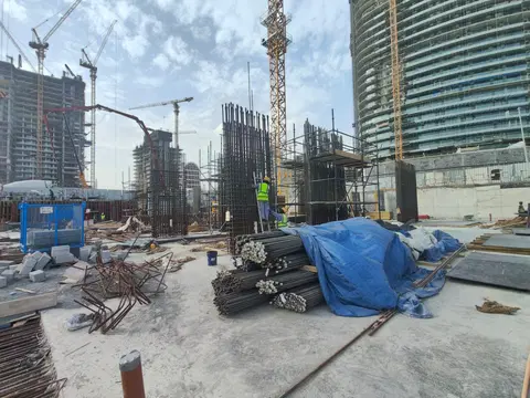 Ход строительства Aqua Dimore, Dubai Science Park — 22 апреля 2026, готовность 6,92%, снимок 3 из 4