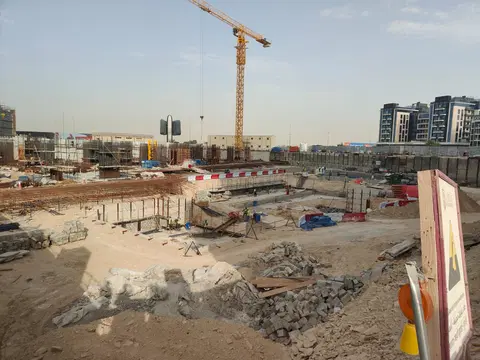 Ход строительства Aqua Dimore, Dubai Science Park — 22 апреля 2026, готовность 6,92%, снимок 1 из 4