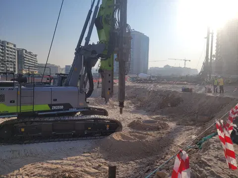 The Central Downtown, Arjan construction progress — 15 November 2024, 0.68% complete, photo 2 of 4