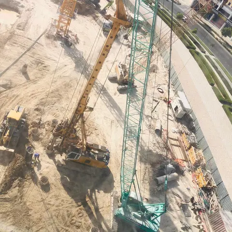 The Central Downtown, Arjan construction progress — 22 May 2025, 4.22% complete, photo 3 of 6