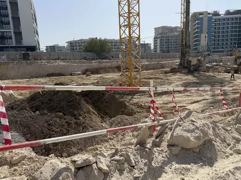 The Central Downtown, Arjan construction progress — 22 May 2025, 4.22% complete, photo 2 of 6