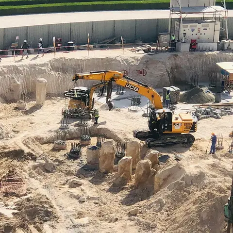 The Central Downtown, Arjan construction progress — 22 May 2025, 4.22% complete, photo 1 of 6