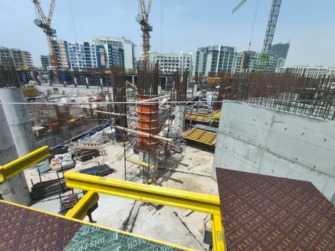 Ход строительства The Central Downtown, Arjan — 21 апреля 2026, готовность 10,48%, снимок 6 из 8