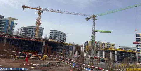 Ход строительства The Central Downtown, Arjan — 21 апреля 2026, готовность 10,48%, снимок 5 из 8