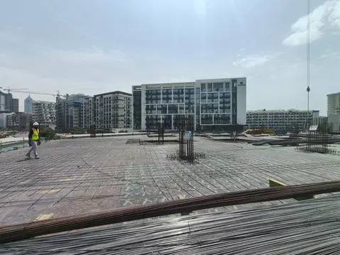 Ход строительства The Central Downtown, Arjan — 21 апреля 2026, готовность 10,48%, снимок 4 из 8