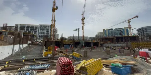 Ход строительства The Central Downtown, Arjan — 21 апреля 2026, готовность 10,48%, снимок 2 из 8