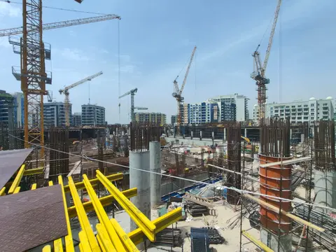 Ход строительства The Central Downtown, Arjan — 21 апреля 2026, готовность 10,48%, снимок 1 из 8