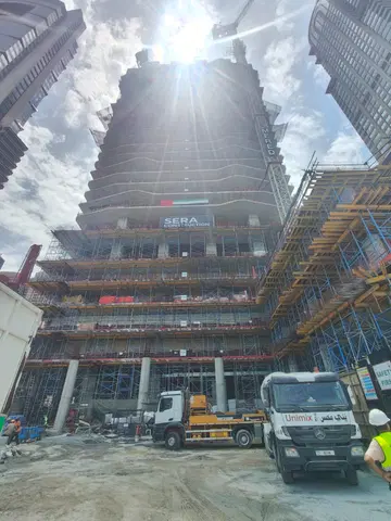 Iconic Tower, Dubai Media City construction progress — 30 April 2026, 29.03% complete, photo 6 of 18