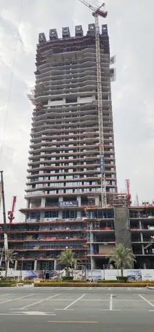 Ход строительства Iconic Tower, Dubai Media City — 11 августа 2026, готовность 34,86%, снимок 4 из 7