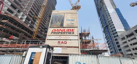 Oceanz 3 By Danube, Maritime City construction progress — 4 August 2026, 20.64% complete, photo 2 of 8