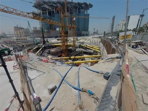 Boutique 23, Al Jaddaf construction progress — 11 April 2025, 13.43% complete, photo 5 of 5