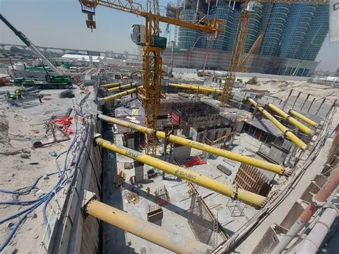 Boutique 23, Al Jaddaf construction progress — 11 April 2025, 13.43% complete, photo 3 of 5