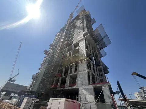 Boutique 23, Al Jaddaf construction progress — 24 February 2026, 35.10% complete, photo 6 of 7