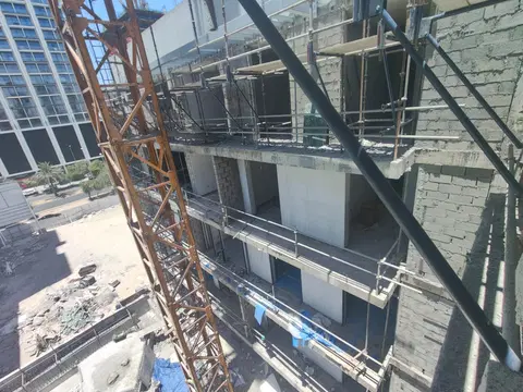 Roma Residences by JRP, JVC District 11 construction progress — 11 June 2026, 58.14% complete, photo 5 of 13