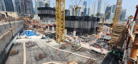 Ход строительства Regent Residences Dubai Sankari Place, Business Bay — 21 июля 2026, готовность 8,89%, снимок 2 из 5