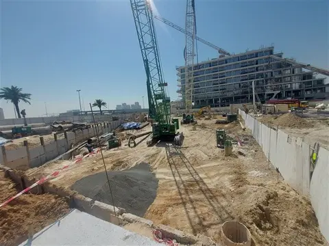Acube Electra, JVC District 14 construction progress — 2 April 2025, 4.92% complete, photo 4 of 4