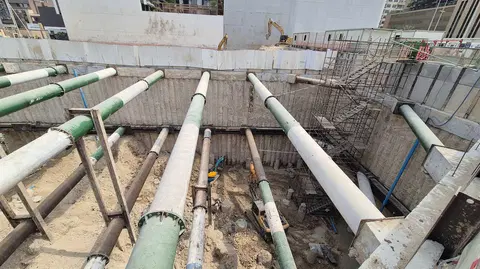 Acube Electra, JVC District 14 construction progress — 17 July 2025, 5.63% complete, photo 3 of 3