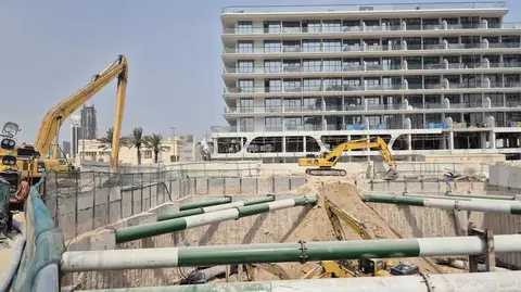 Acube Electra, JVC District 14 construction progress — 17 July 2025, 5.63% complete, photo 2 of 3