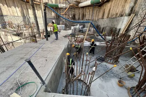 Acube Electra, JVC District 14 construction progress — 16 March 2026, 6.70% complete, photo 5 of 5