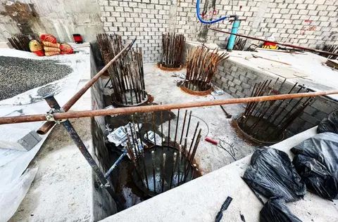 Acube Electra, JVC District 14 construction progress — 16 March 2026, 6.70% complete, photo 4 of 5