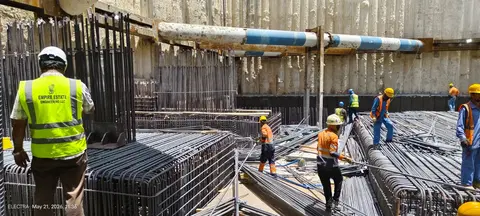 Acube Electra, JVC District 14 construction progress — 21 May 2026, 7.58% complete, photo 5 of 7