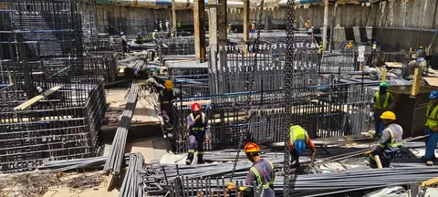 Acube Electra, JVC District 14 construction progress — 21 May 2026, 7.58% complete, photo 1 of 7