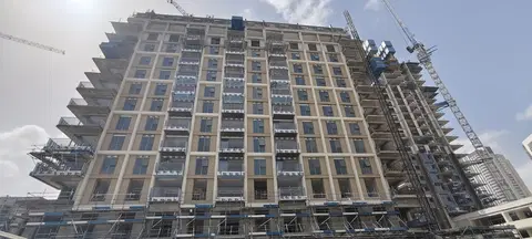 Ход строительства Aeon Towers, Dubai Creek Harbour — 23 марта 2026, готовность 63.55%, снимок 4 из 16