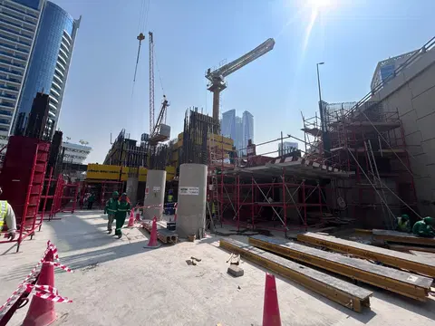 Vela Viento by Omniyat, Business Bay construction progress — 3 November 2025, 14.31% complete, photo 3 of 8