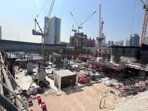 Vela Viento by Omniyat, Business Bay construction progress — 3 November 2025, 14.31% complete, photo 4 of 8
