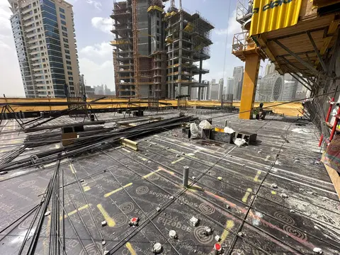 Vela Viento by Omniyat, Business Bay construction progress — 16 February 2026, 18.03% complete, photo 4 of 10