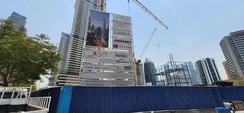 Opulent Residences, Downtown Dubai construction progress — 27 July 2026, 8.49% complete, photo 3 of 5