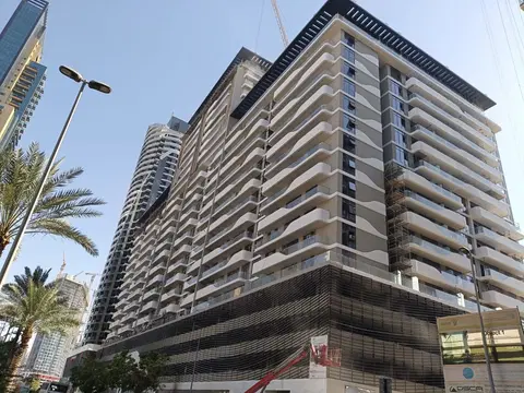 Helvetia Residences, JVC District 14 construction progress — 10 June 2026, 86.78% complete, photo 2 of 8