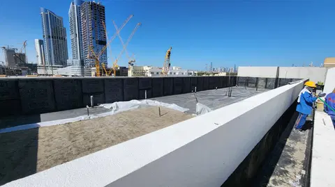 FH Residency, JVT District 3 construction progress — 22 January 2026, 87.97% complete, photo 2 of 2