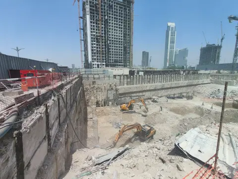 Samana Resorts, Dubai Production City construction progress — 23 June 2026, 5.85% complete, photo 4 of 4