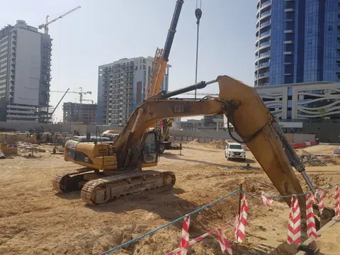 Ход строительства Samana Ibiza, DubaiLand Residence Complex — 12 февраля 2026, готовность 2.38%, снимок 4 из 6