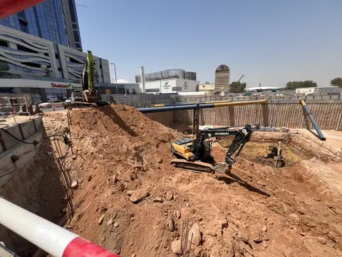 Samana Ibiza, DubaiLand Residence Complex construction progress — 18 June 2026, 3.10% complete, photo 1 of 4