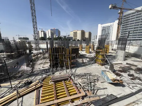 Samana Avenue, DubaiLand Residence Complex construction progress — 10 February 2026, 11.73% complete, photo 2 of 8