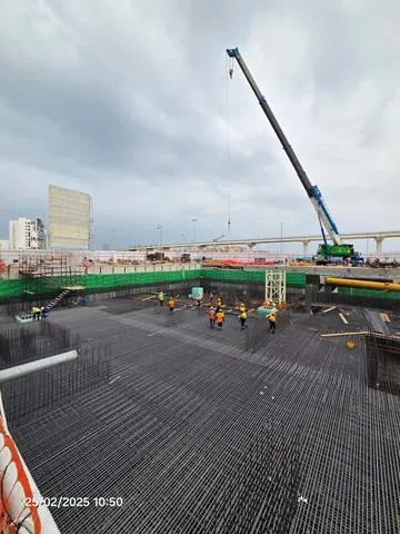 Ход строительства Trussardi Residences, Al Furjan — 25 февраля 2025, готовность 8.09%, снимок 5 из 5