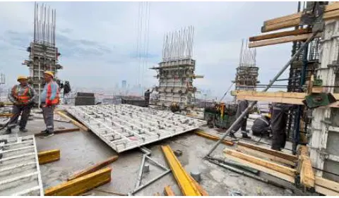 Ход строительства Trussardi Residences, Al Furjan — 6 апреля 2026, готовность 36,17%, снимок 5 из 6