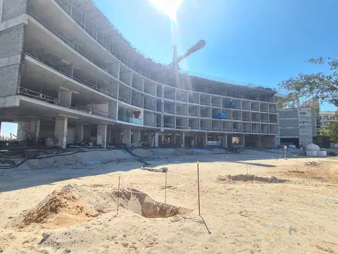 Ход строительства Marbella Resort Hotel, A Vignette Collection World Islands Dubai, World Islands — 29 января 2025, готовность 38.18%, снимок 7 из 8