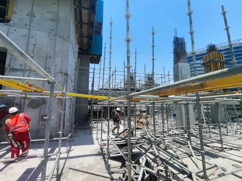 Maison Elysee I, Jumeirah Village Circle construction progress — 6 July 2026, 21.12% complete, photo 3 of 11
