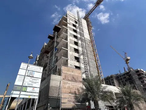 Rosalia Residences, Al Furjan construction progress — 27 November 2025, 63.72% complete, photo 4 of 6