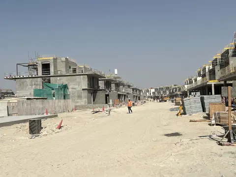 Nad Al Sheba Gardens Phase 4, Nad Al Sheba 1 construction progress — 16 July 2026, 57.04% complete, photo 7 of 12