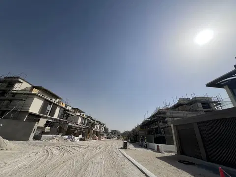 Nad Al Sheba Gardens Phase 4, Nad Al Sheba 1 construction progress — 16 July 2026, 57.04% complete, photo 1 of 12